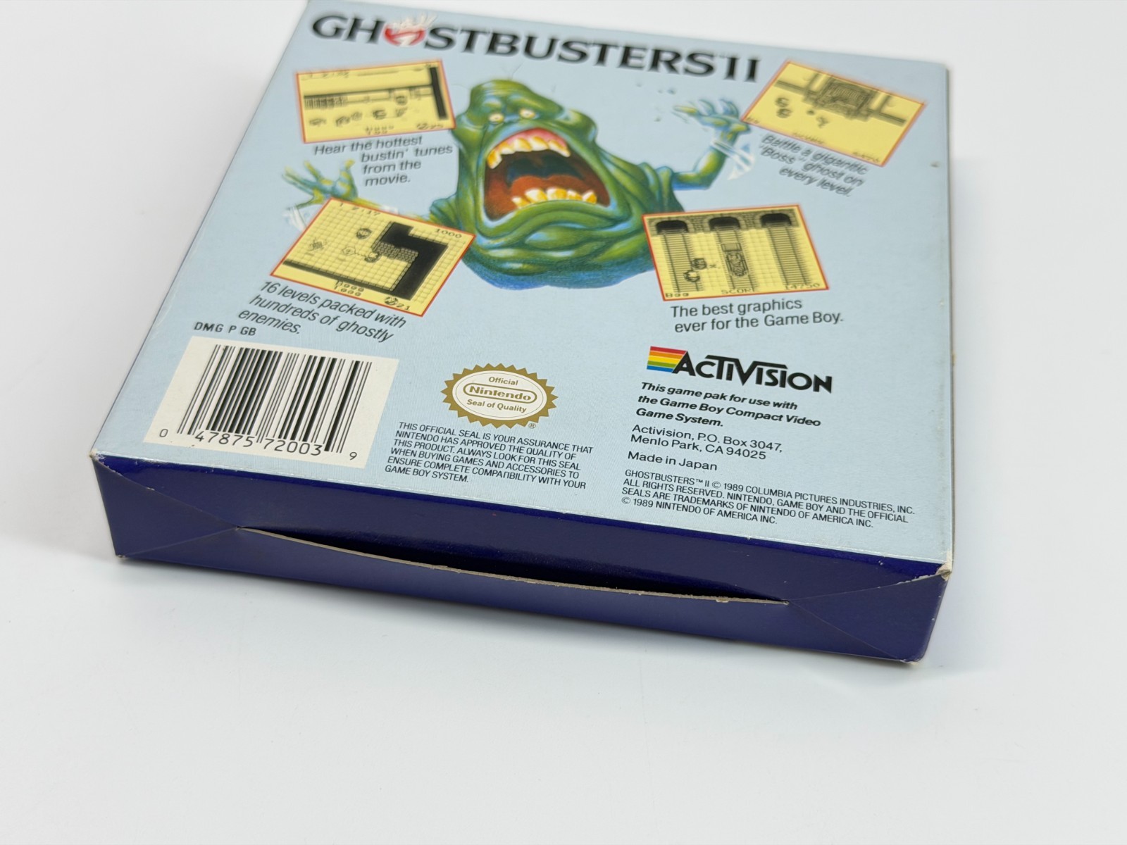 Ghostbusters II (Nintendo Game Boy) Complete Authentic & Tested