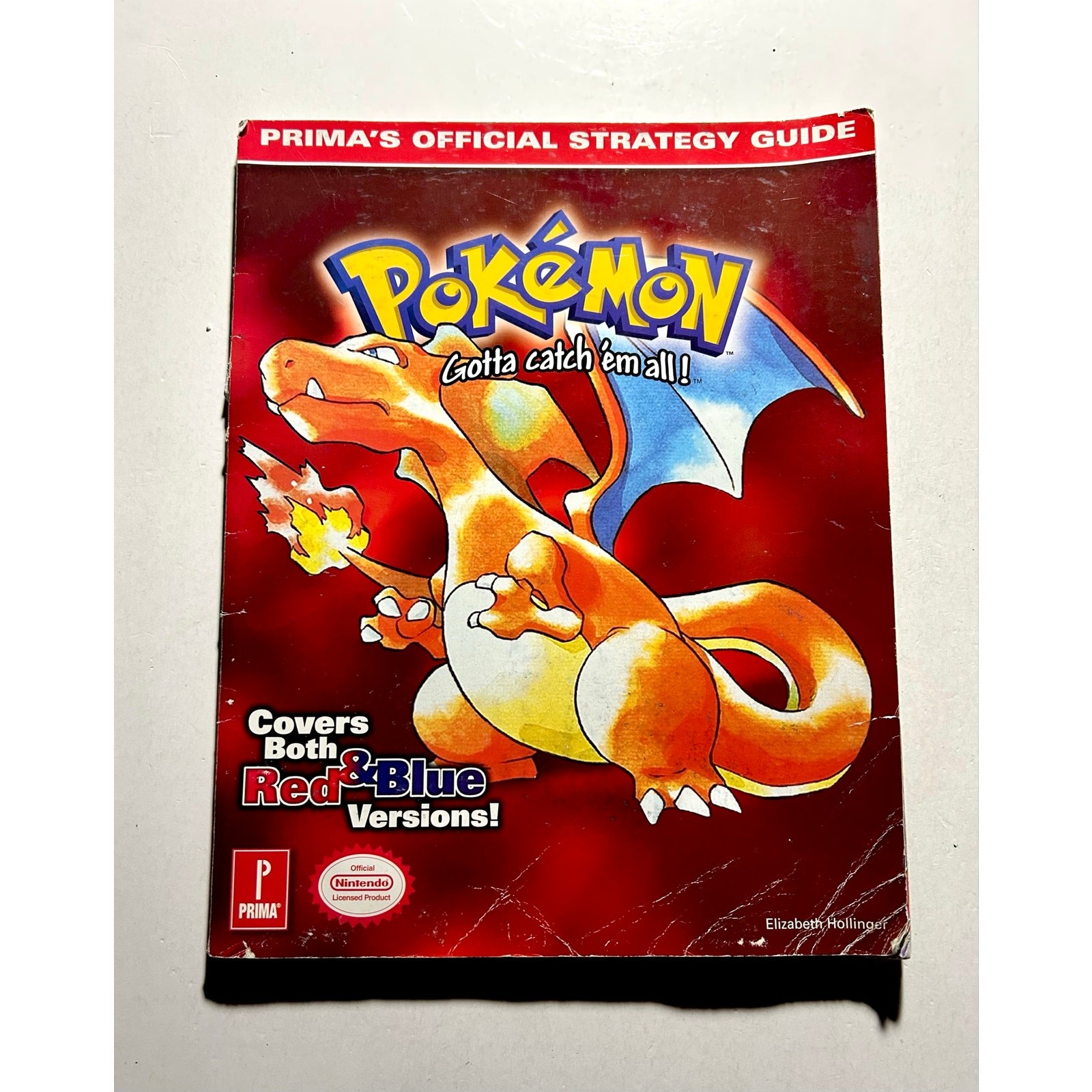 POKEMON: PRIMA’S OFFICIAL STRATEGY GUIDE Red & Blue Versions 1998 Gameboy🔥