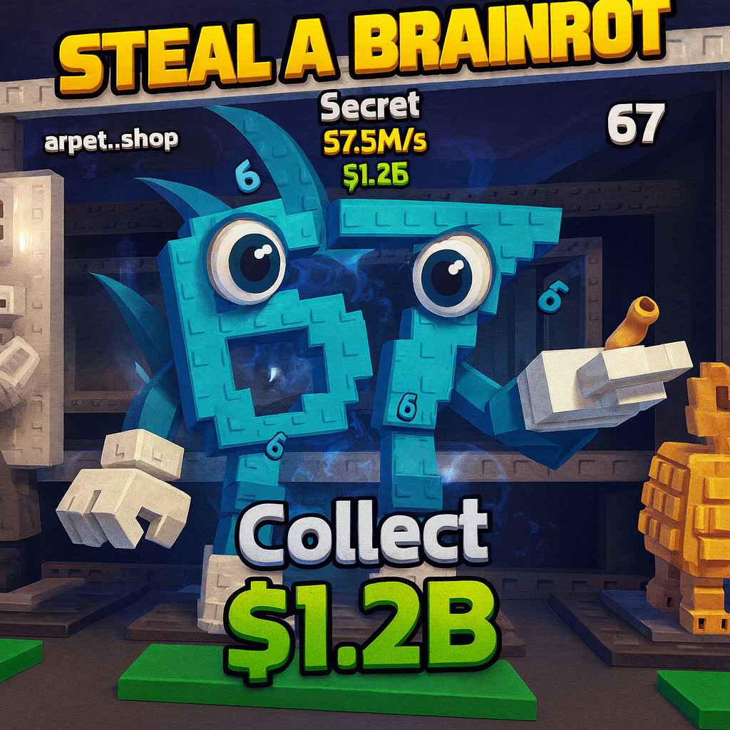 Roblox Steal A Brainrot ⭐ Secret Brainrots ⭐ Fast Delivery ⭐ SAMEDAY DELIVERY