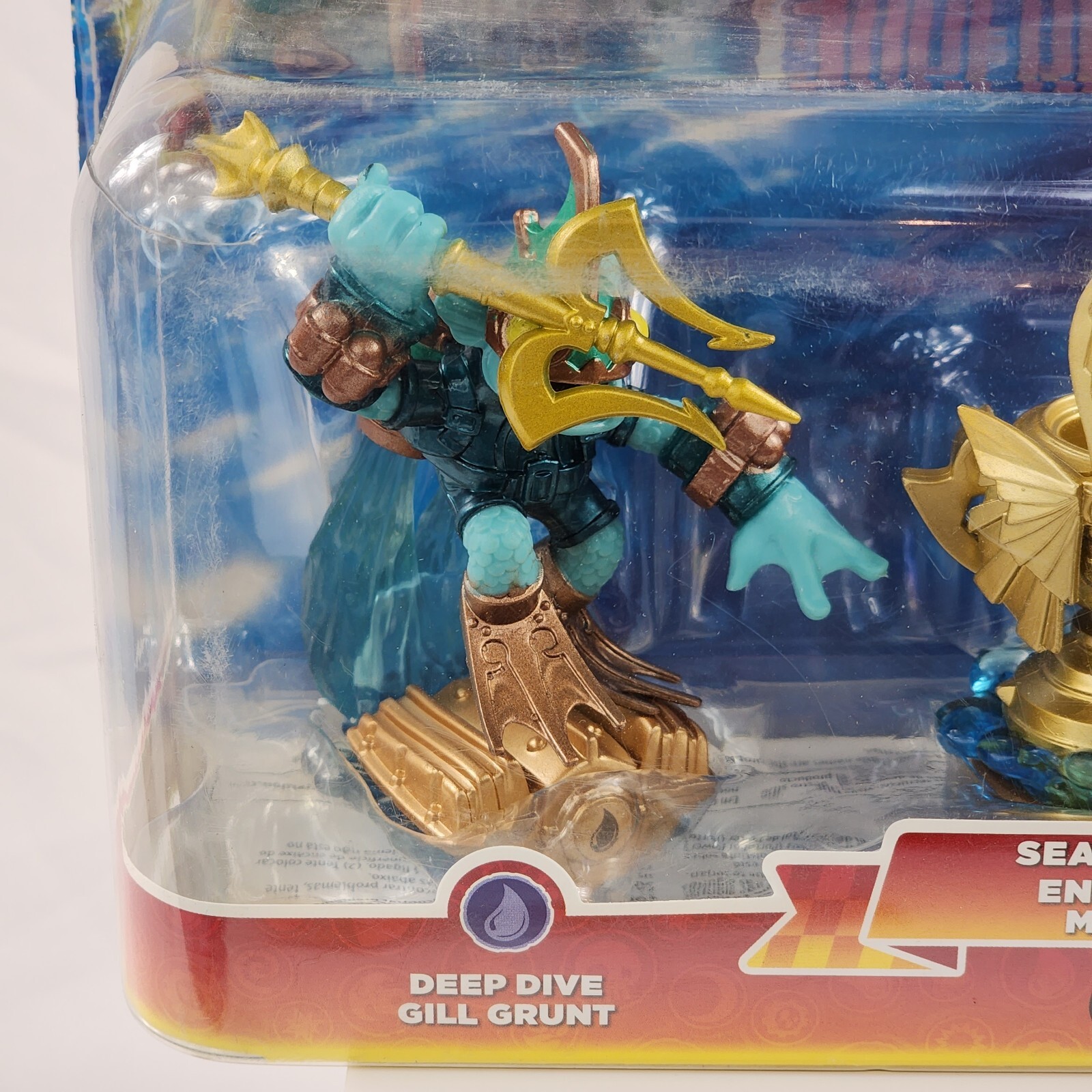 Skylanders SuperChargers Sea Racing Action Pack Gill Grunt Reef Ripper Trophy