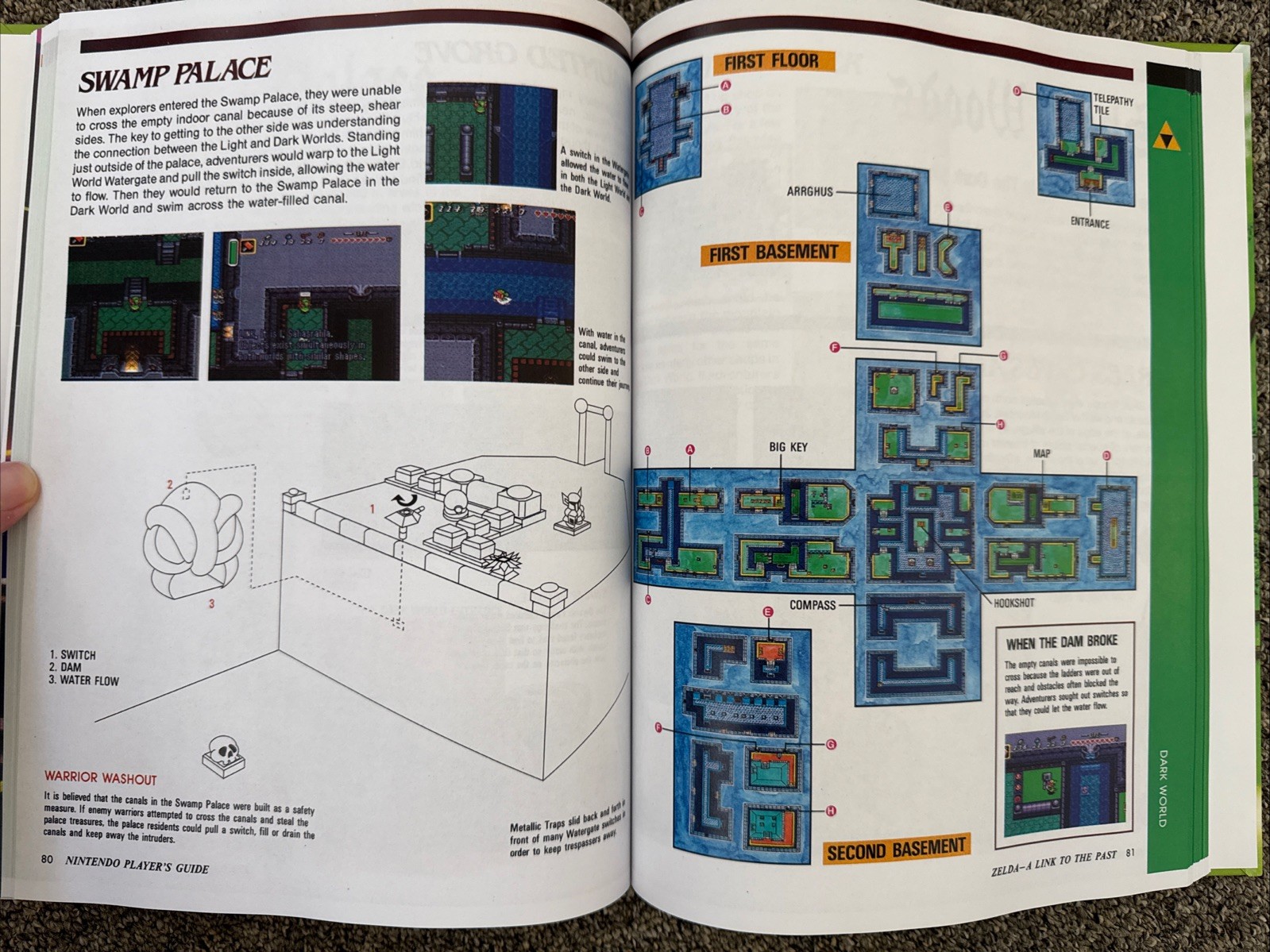 The Legend of Zelda: A Link to the Past Strategy Guide HardcoverCopy MatteFinish