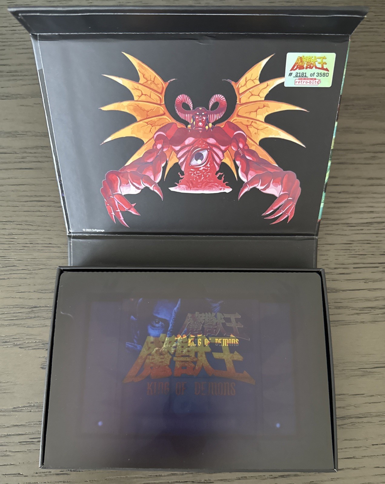 King Of Demons Retro-Bit SNES Game Super Nintendo Limited Edition