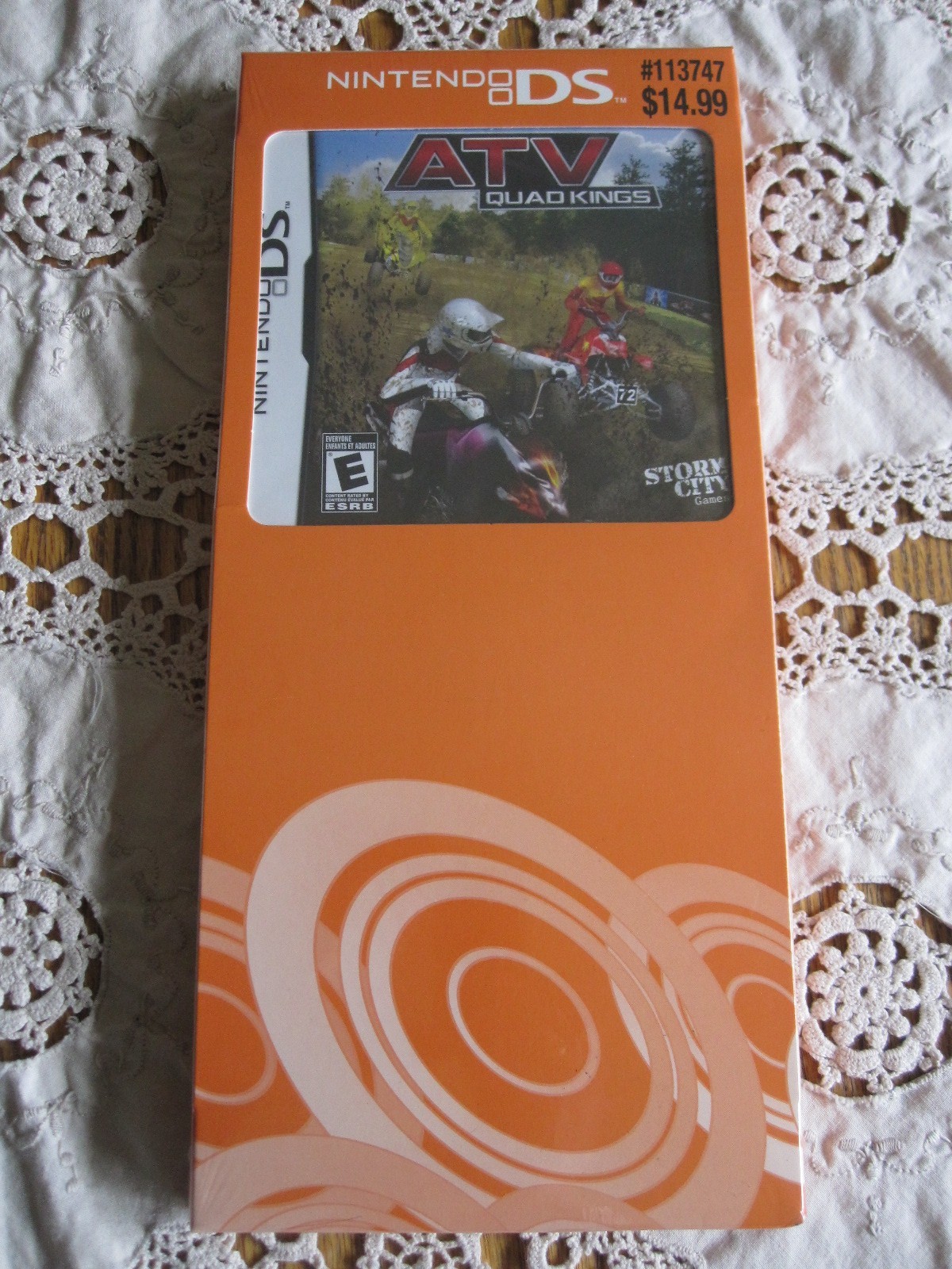 Nintendo DS ATV QUAD KINGS STORM CITY 2009 NEW SEALED