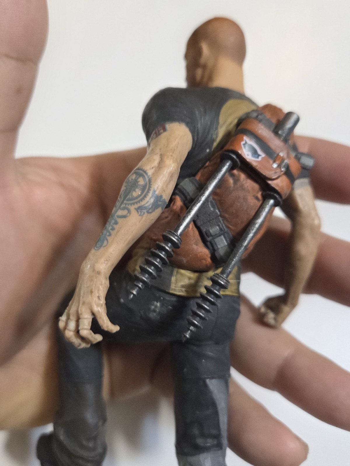 Infamous 2 Cole McGrath Hero Ed. Figure Statue 2011 SCEA PS3 No Platform 8″ C76