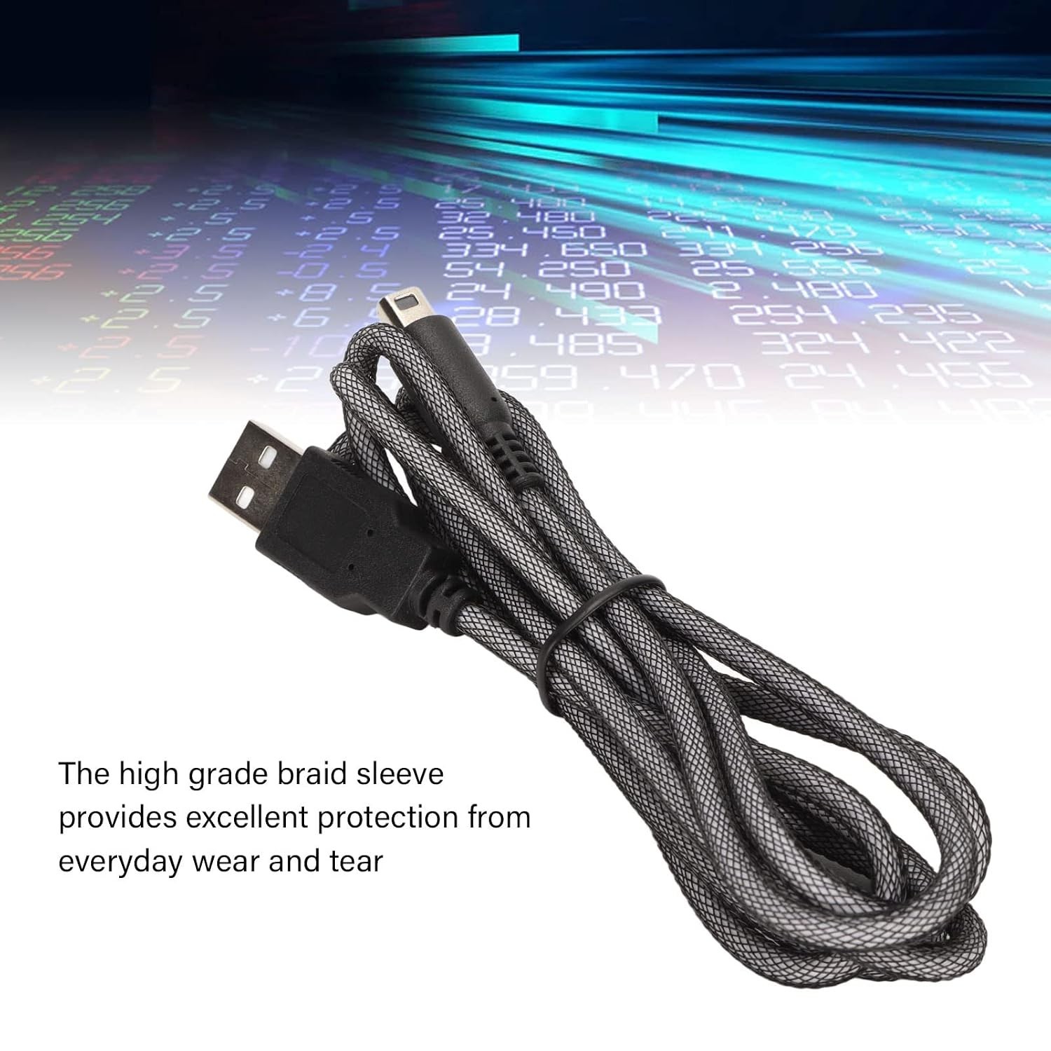 Charge While Playing! 5ft 2PCS 3DS USB Cable for Ultimate Gaming Experience