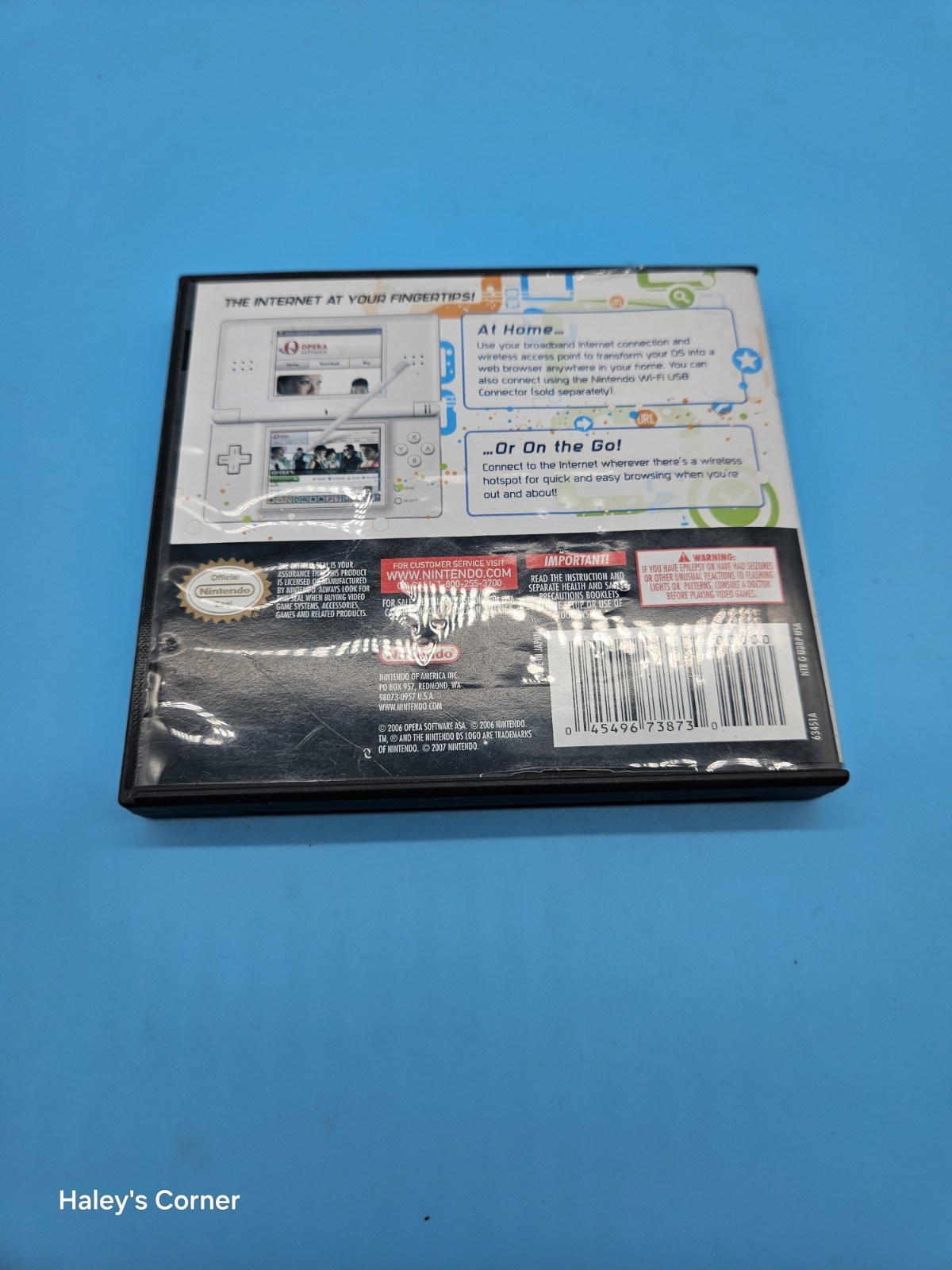 Nintendo DS Browser (Nintendo DS, 2007) With Manuals -No Memory Expansion Pak-