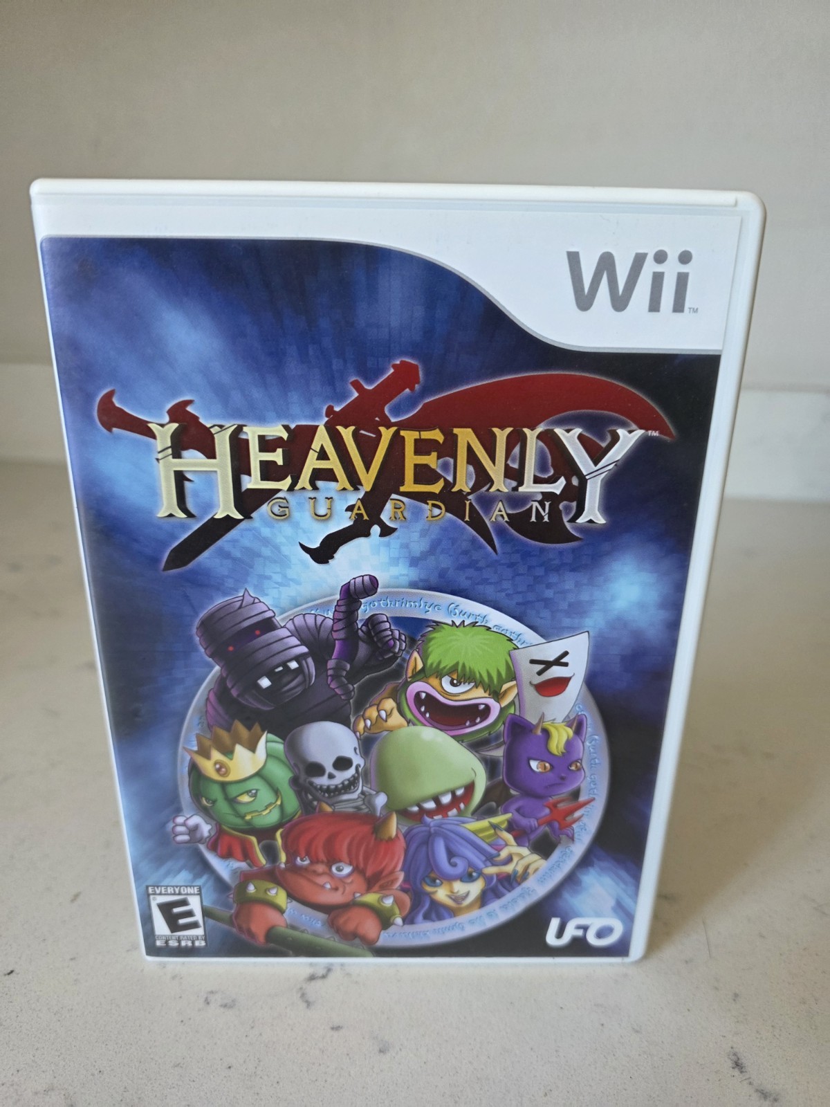 Heavenly Guardian (Nintendo Wii, 2008) Complete CIB UFO Interactive Tested
