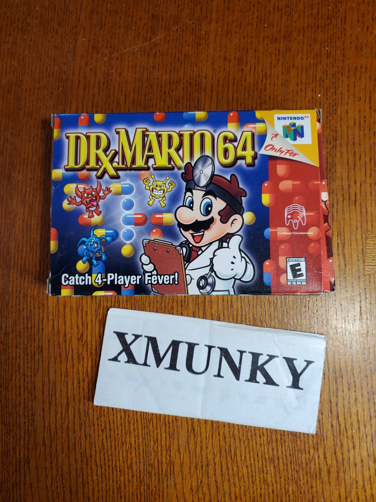 Dr. Mario 64 N64 Nintendo 64 | 2001 | Box & Manual ONLY