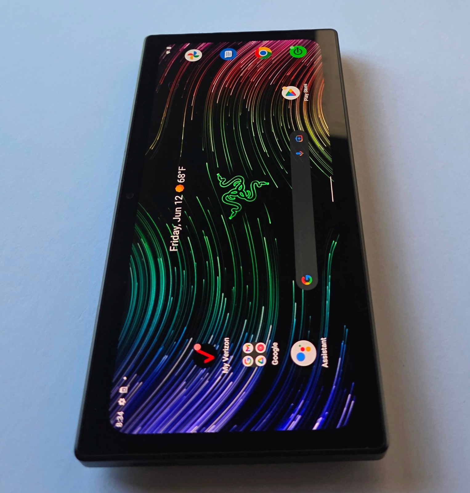 Unused Original Black Razer Edge 5G Gaming Handheld Android 128GB TABLET ONLY