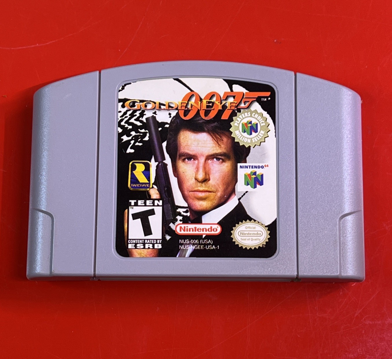 GoldenEye 007 N64 (Nintendo 64, 1997) Authentic Tested Working