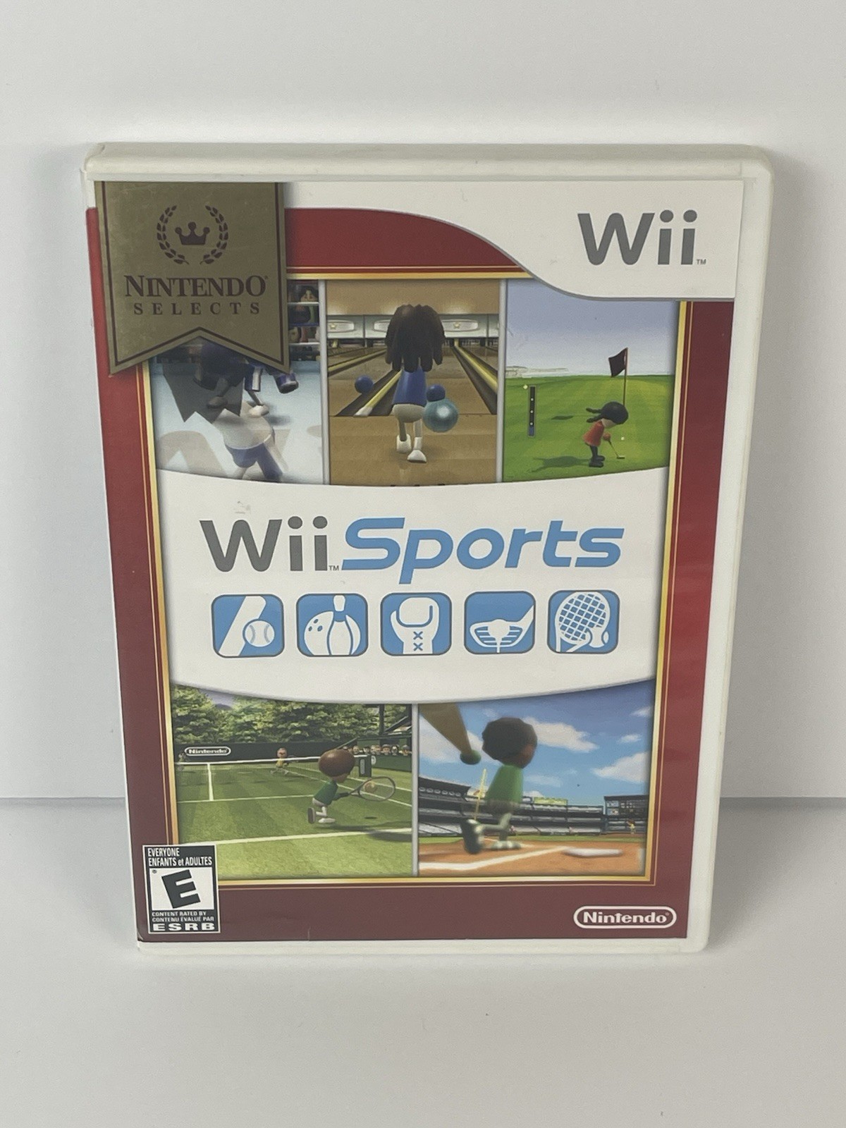 Wii Sports Nintendo Selects Nintendo Wii Complete In Box With Manual CIB