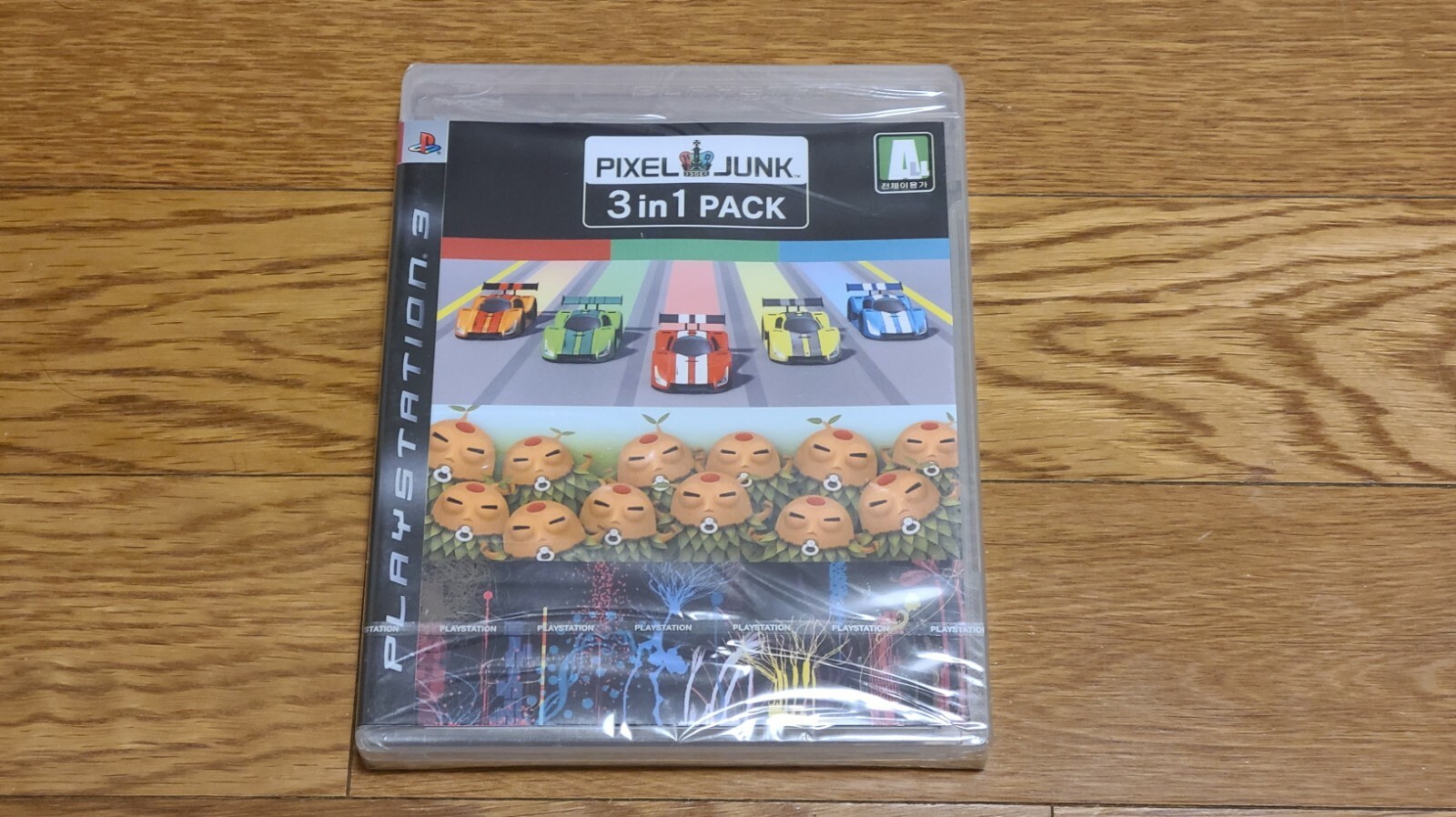 Super Rare Sony Playstation 3 Pixel Junk 3 in 1 Pack Game Korean Version New PS3