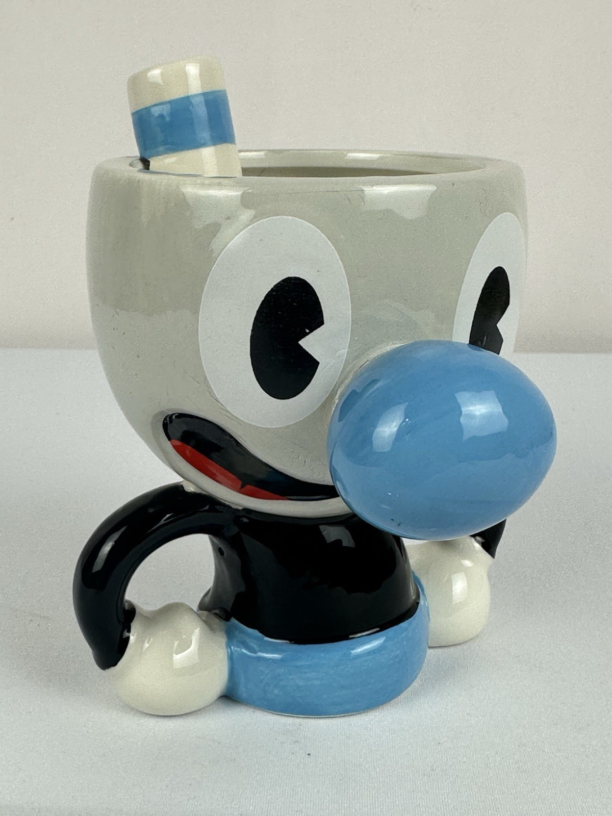 Rare Cuphead Gamestop Exclusive Just Funky Character Mug Bust Statue 2018