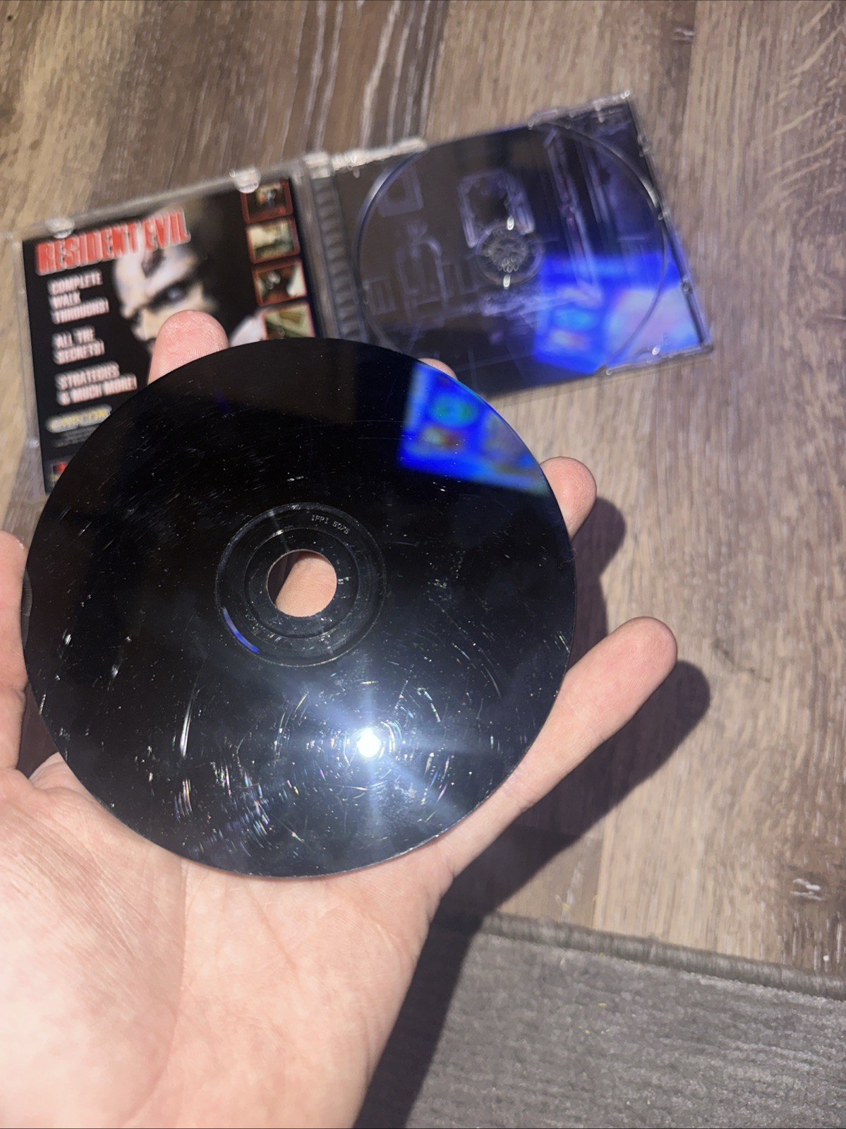 Resident Evil (Sony PlayStation 1, 1996) Jewel Case w/Reg Card *Rare!*