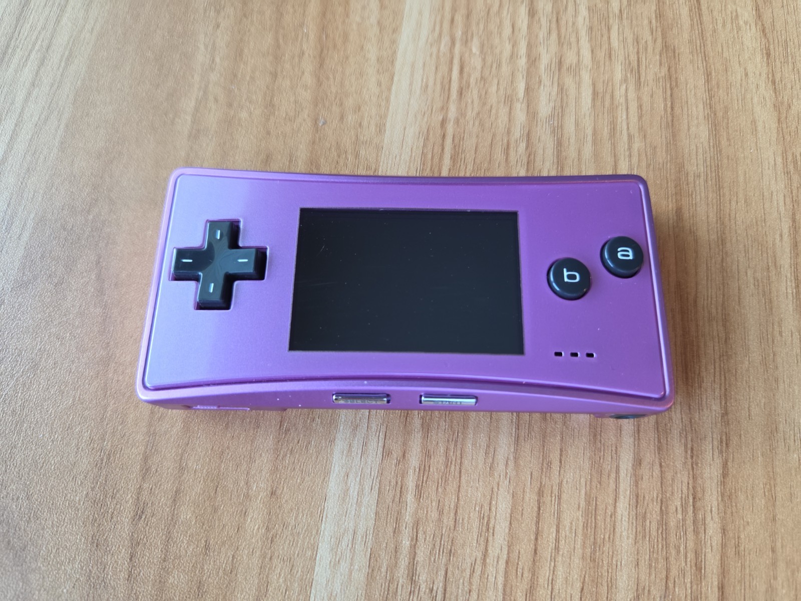 Nintendo Game Boy Micro Purple — GREAT Condition w/Charger — US Seller