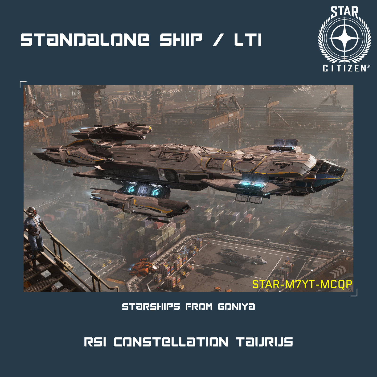 STAR CITIZEN – RSI CONSTELLATION TAURUS – LTI – CCU’d – (Lifetime Insurance)