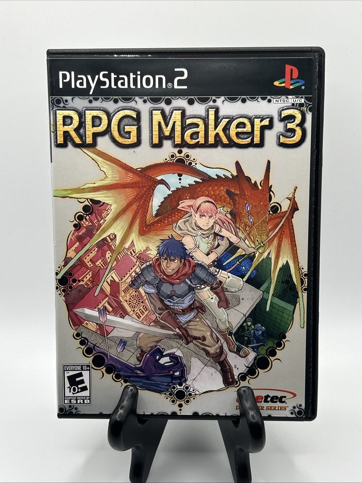 RPG Maker 3 (Sony PlayStation 2, 2005) Complete In Box CIB Tested Refurbished