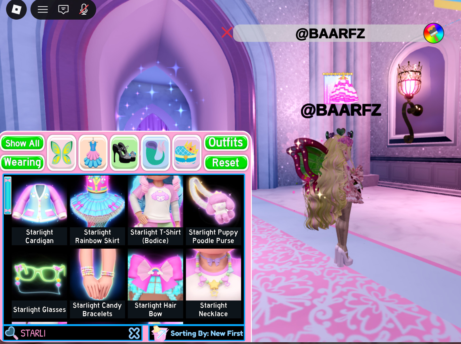 ROYALE HIGH SET | STARLIGHT |