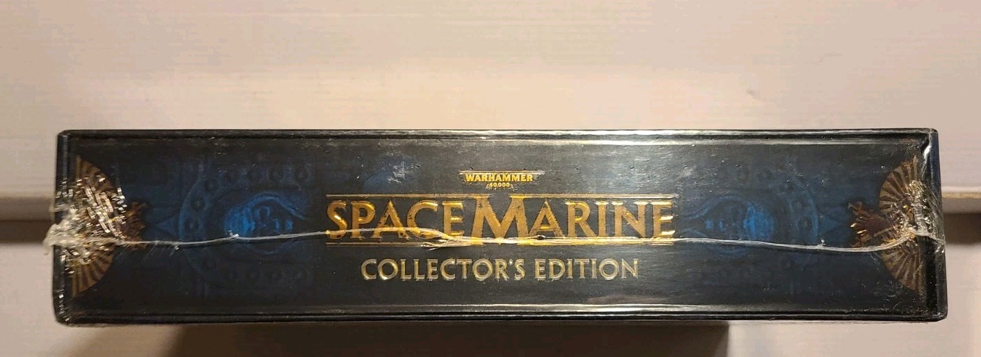 NEW SEALED 2011 Space Marine Warhammer 40,000 40K Collector Edition PC Game XP/7