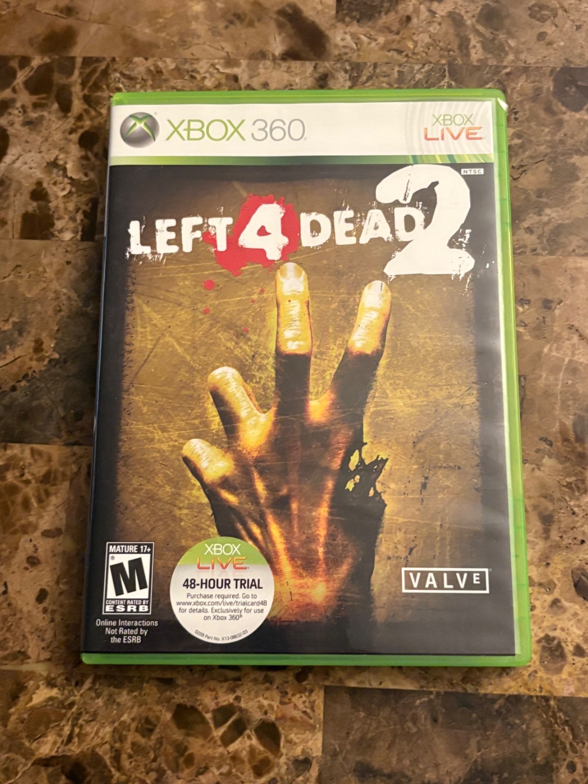 Left 4 Dead 2 (Microsoft Xbox 360, 2009) Platinum Hits CIB Complete FREE SHIP