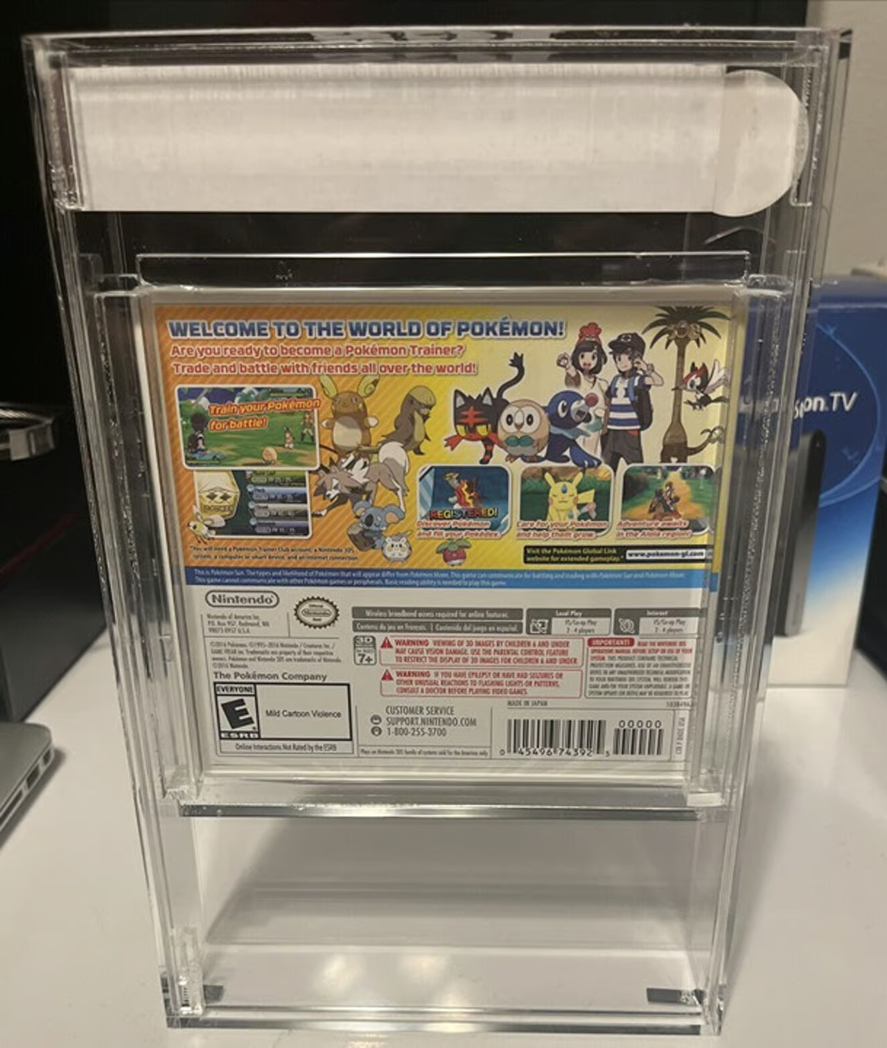 Pokemon Sun Nintendo 3DS IGS Graded 9.5 / 9 Gem Mint Brand New Sealed!