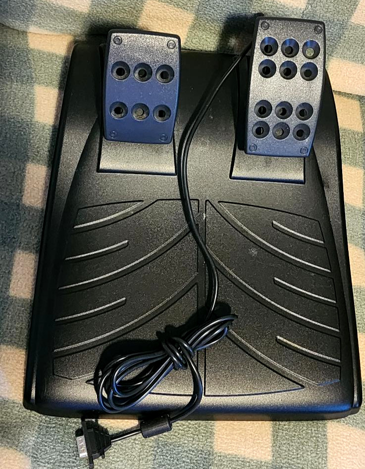 Logitech Driving Force GT racing wheel & Pedal Set, E-X5C19 WORKS
