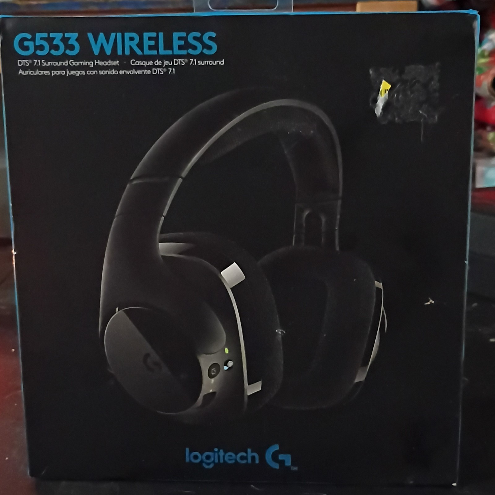 Logitech G533 Wireless Bluetooth DTS 7.1 Surround Gaming Headset Black