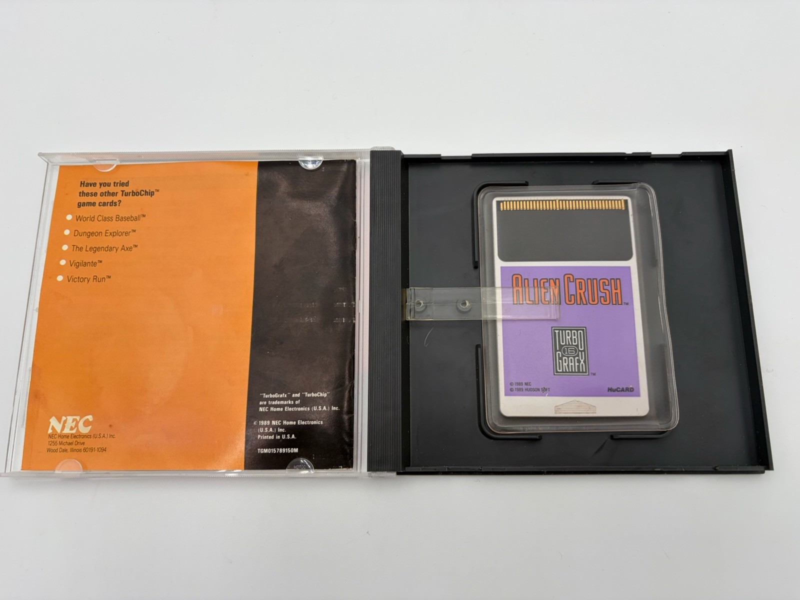 Alien Crush (NEC TurboGrafx 16 TG16) Complete – Tested – Authentic