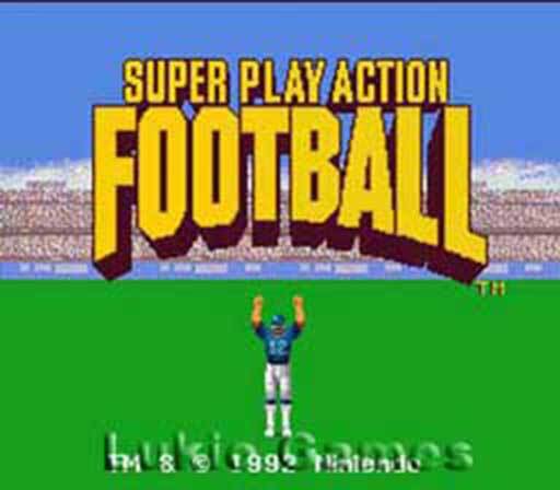 Super Play Action Football – SNES Super Nintendo Game