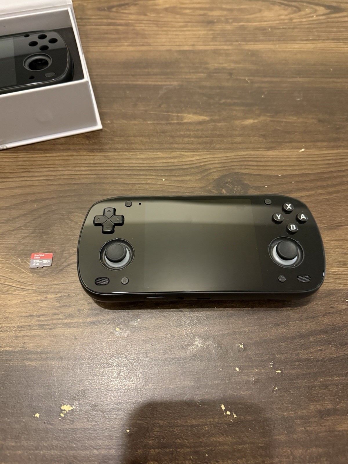 Retroid Pocket Mini v2 Black Handheld With Extra Parts And 128 Gig Sd Card