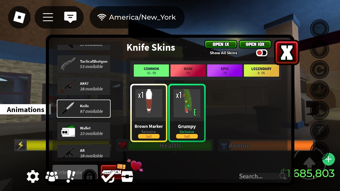 🎃 ROBLOX: ALL MY DA HOOD SKINS (Knives, Revolvers, DB, Tacticals) 🔫 CHEAPEST