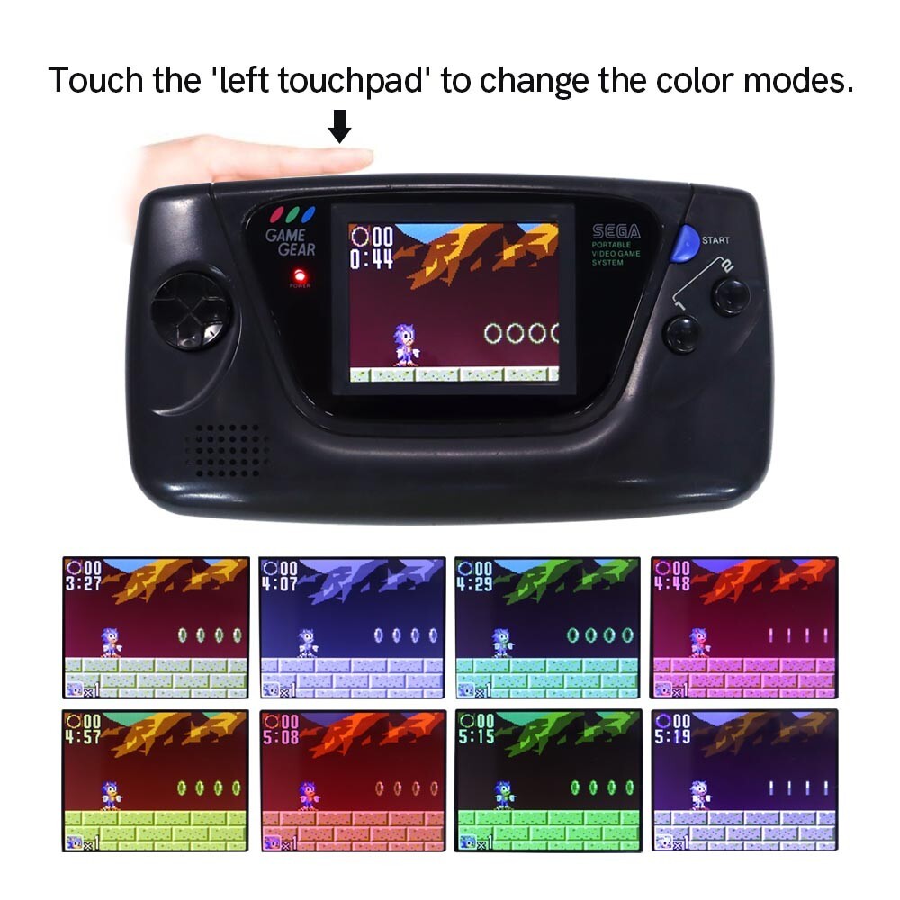 Back Light Backlight LCD Screen Kit For SEGA Game Gear Console For SEGA GG