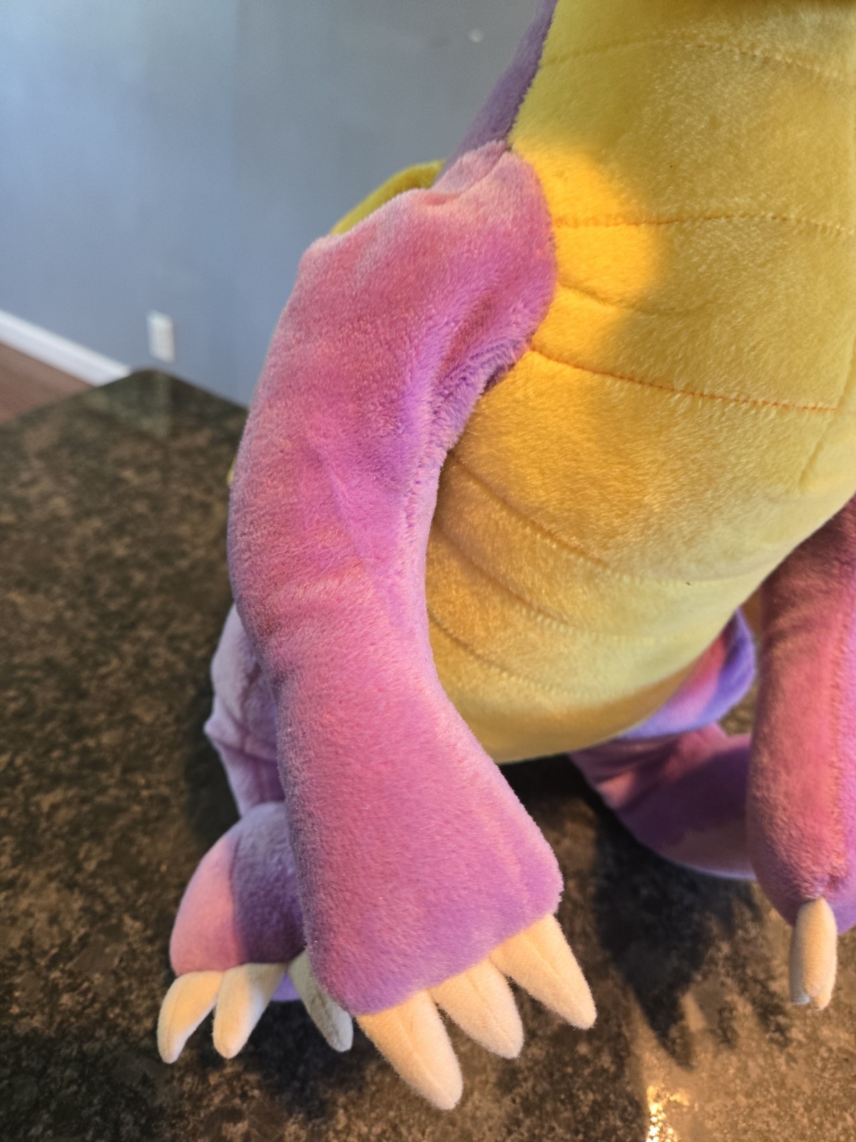 Vintage 2001 Plush Stuffed Spyro The Dragon Plush 23″ Tall