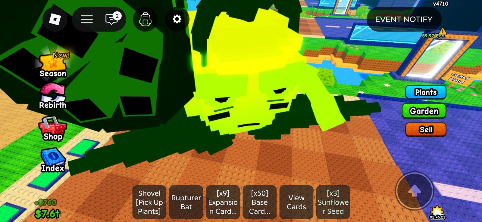 Limited Neon Commando Apple 6.2M DPS | Plants Vs Brainrots 🍏ROBLOX🍏