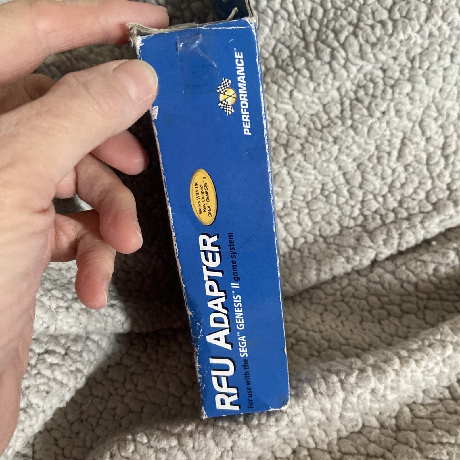 RFU Adapter Connects The He SEGA GENESIS II Game System to Your Television New