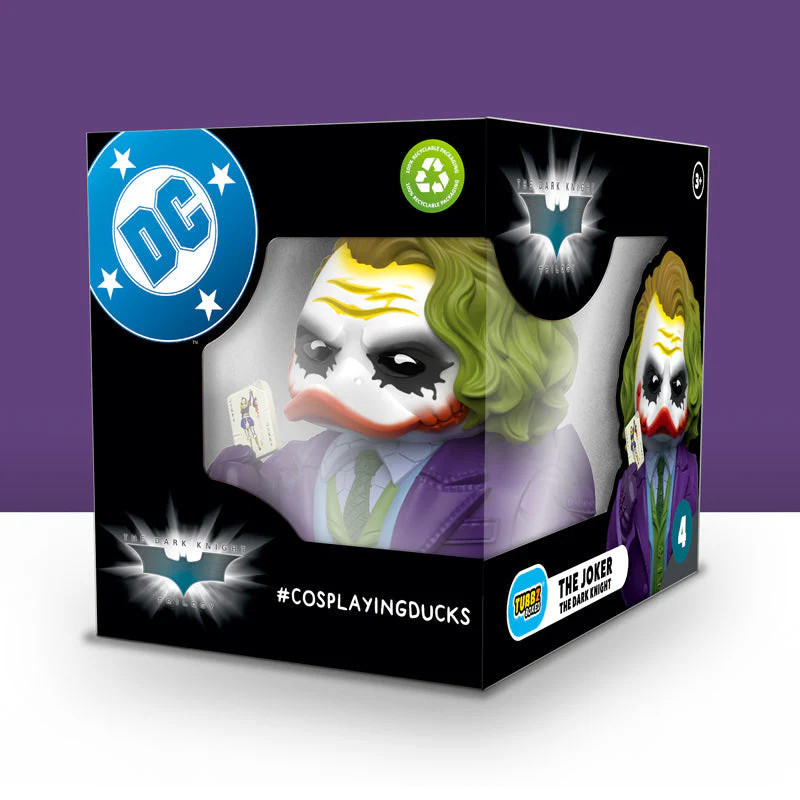 TUBBZ BOXED Edition DC Comics JOKER The Dark Knight Official Duck Figure JEEP