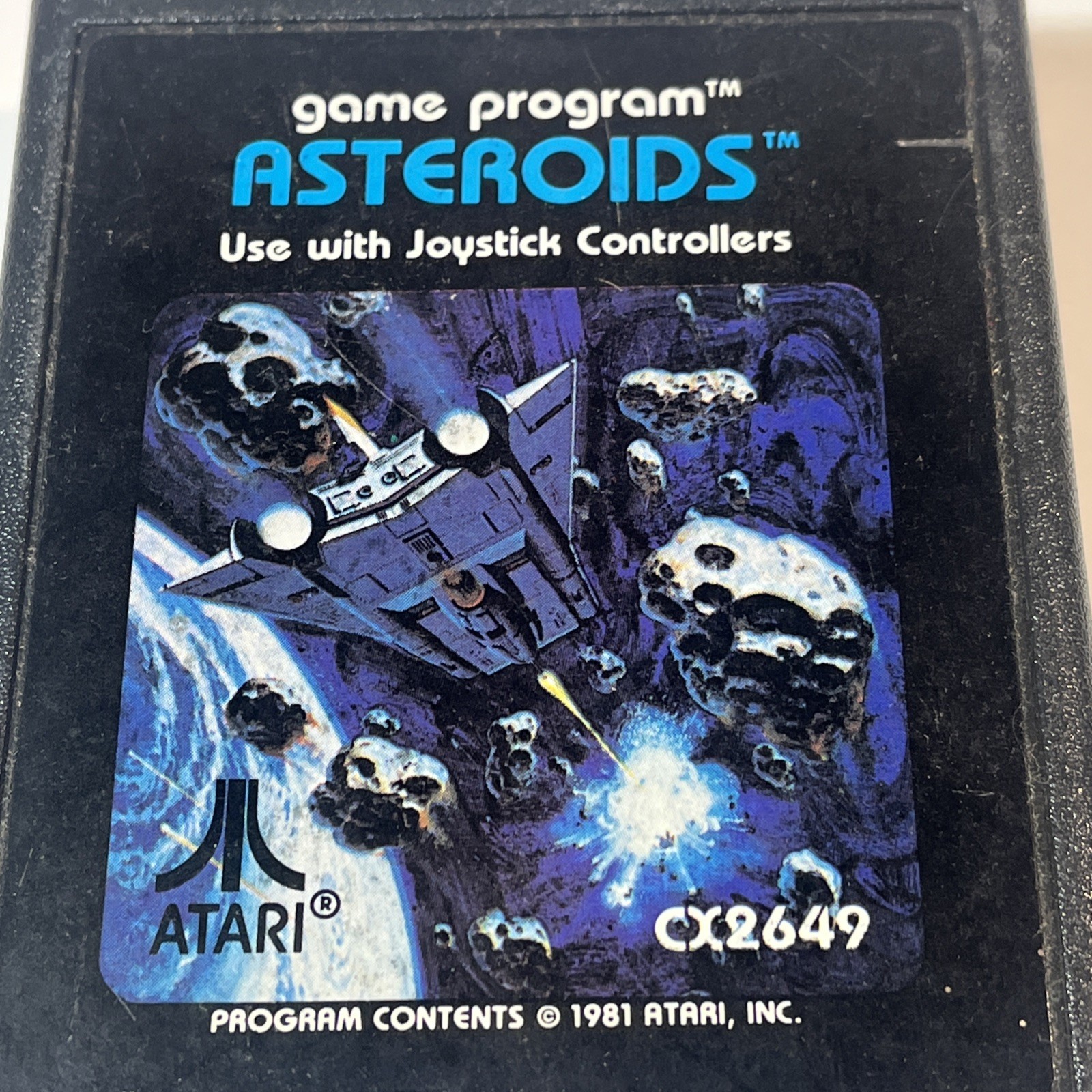 Asteroids (Atari 2600, 1981) Game Cartridge Only – Tested & Working