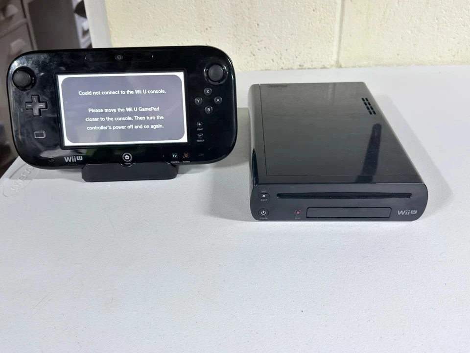 Nintendo Wii U Black Console Bundle (32GB + 1TB)