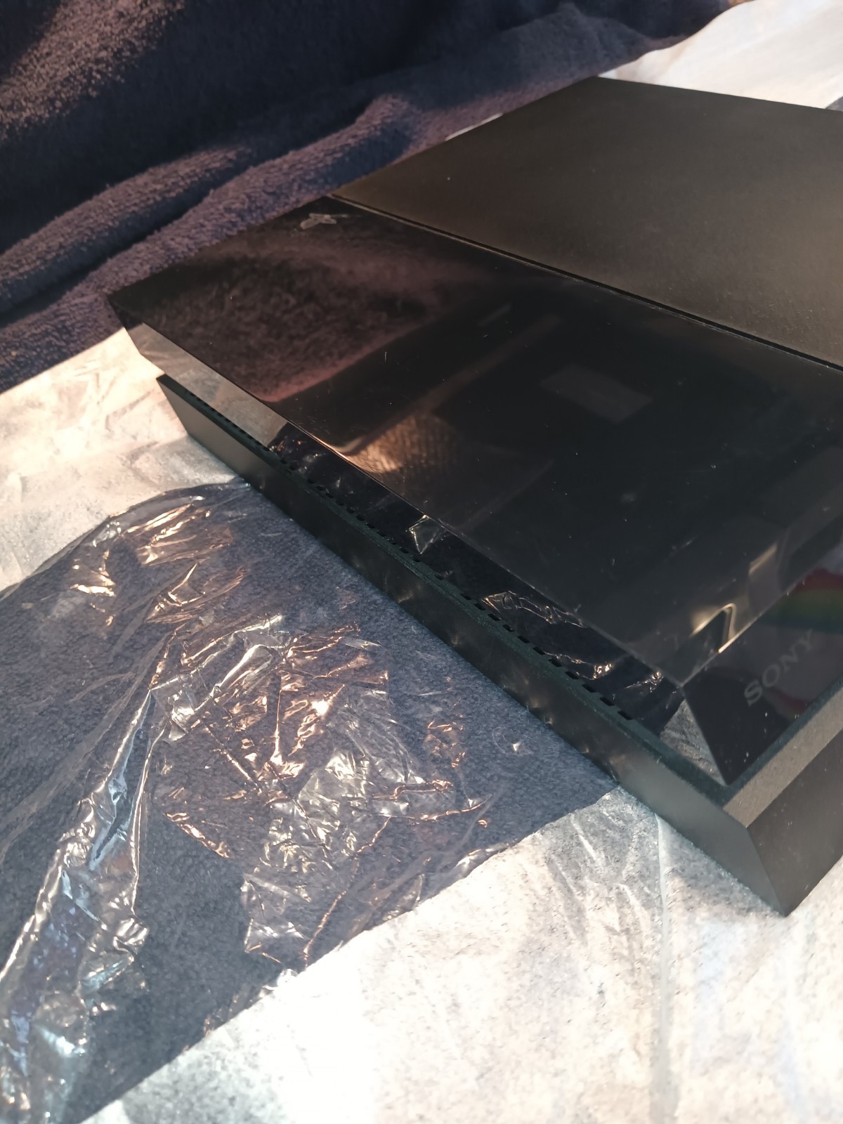 Sony Playstation 4 500GB Black Console PS4 W/ Controller & Cords Tested Inbox