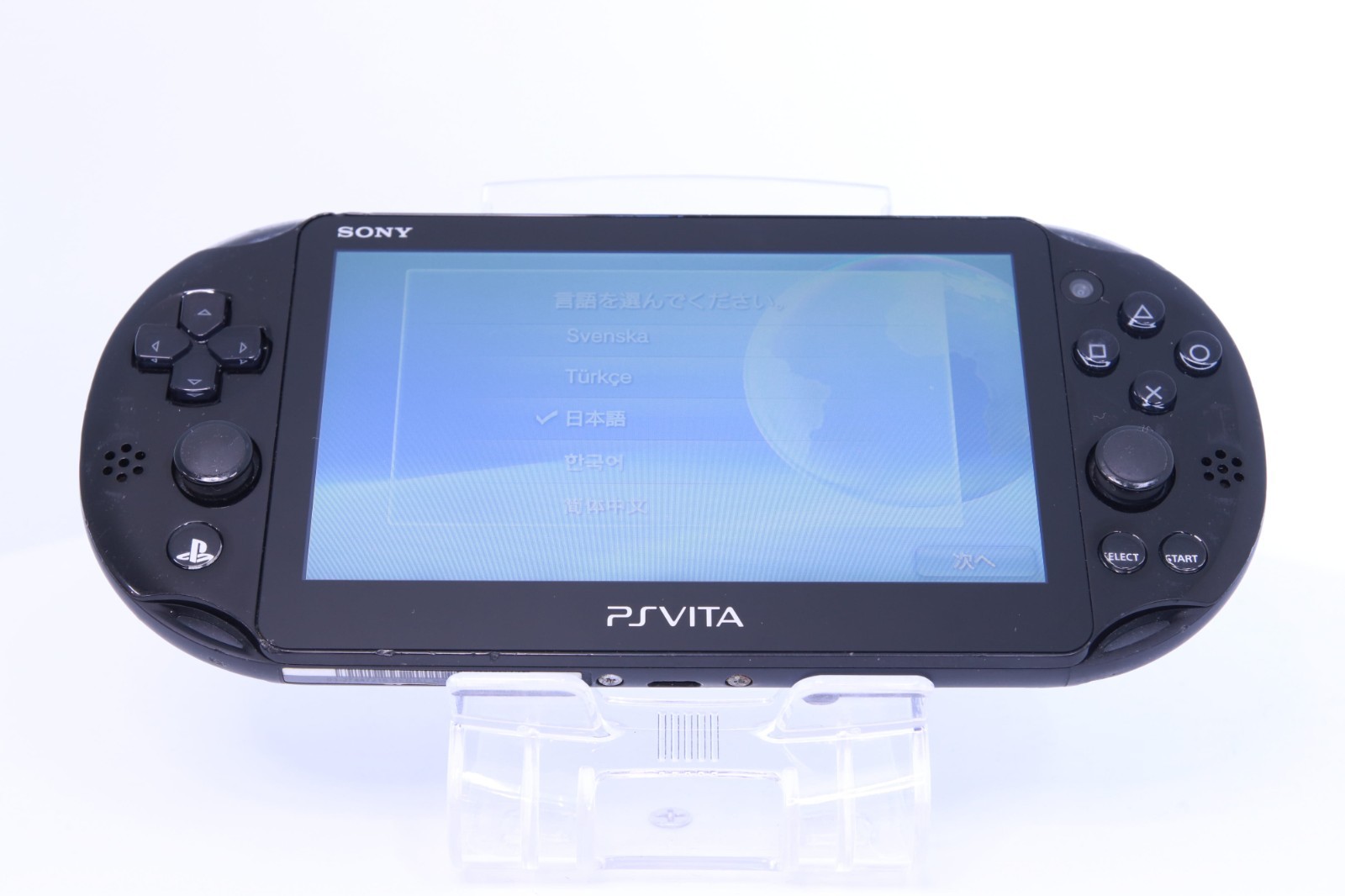 JP Game PS Vita PCH-2000 Black [ Rank：B]