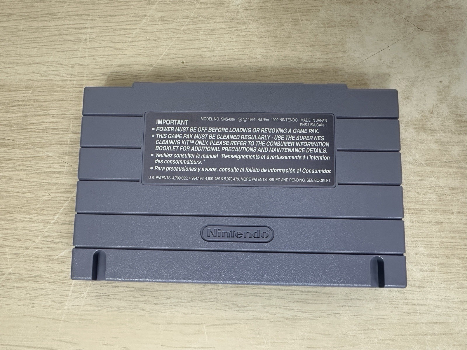 Authentic USA Nintendo SNES Super Mario All-Stars Game Cartridge – Tested, Works
