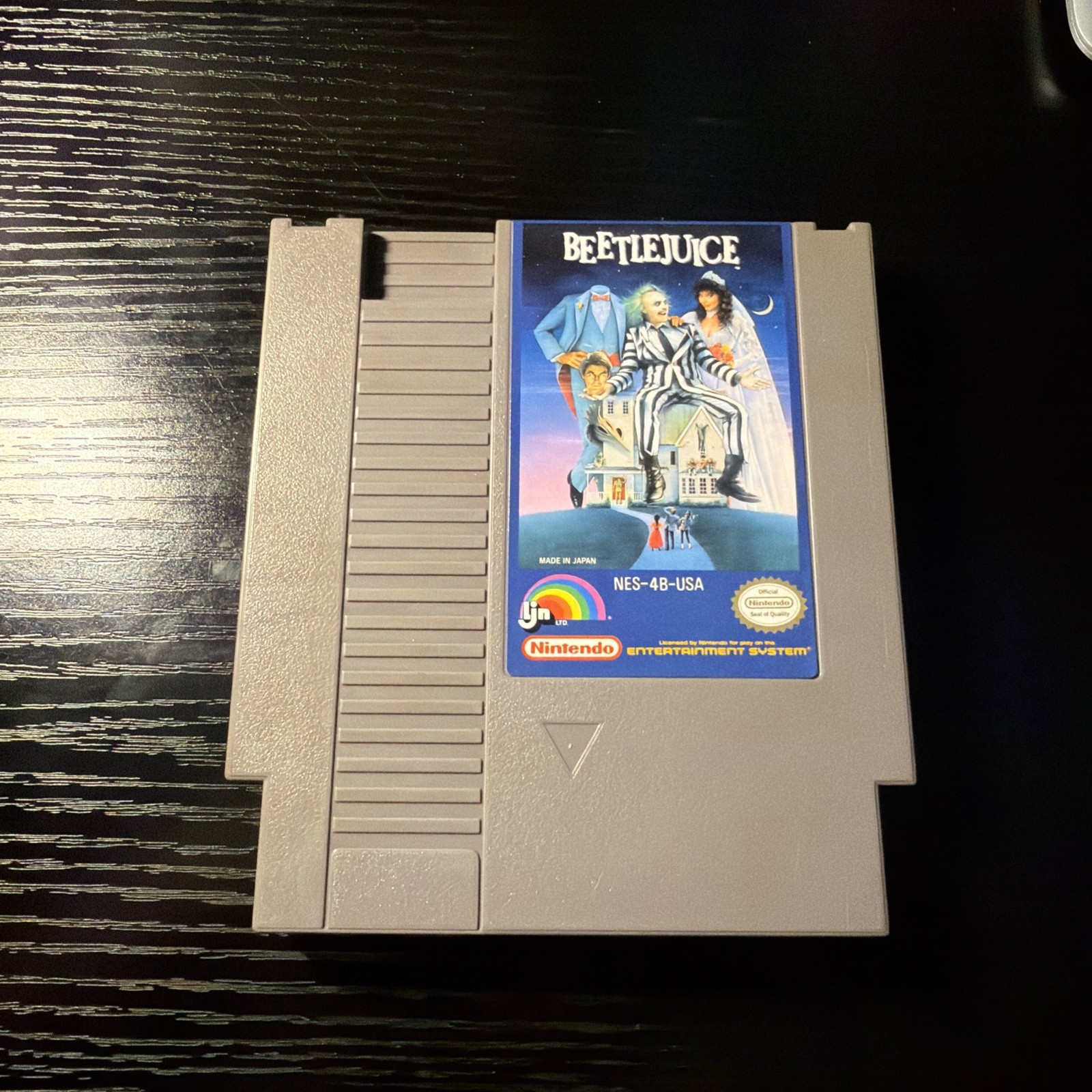 Beetlejuice NES Nintendo Cartridge – Authentic