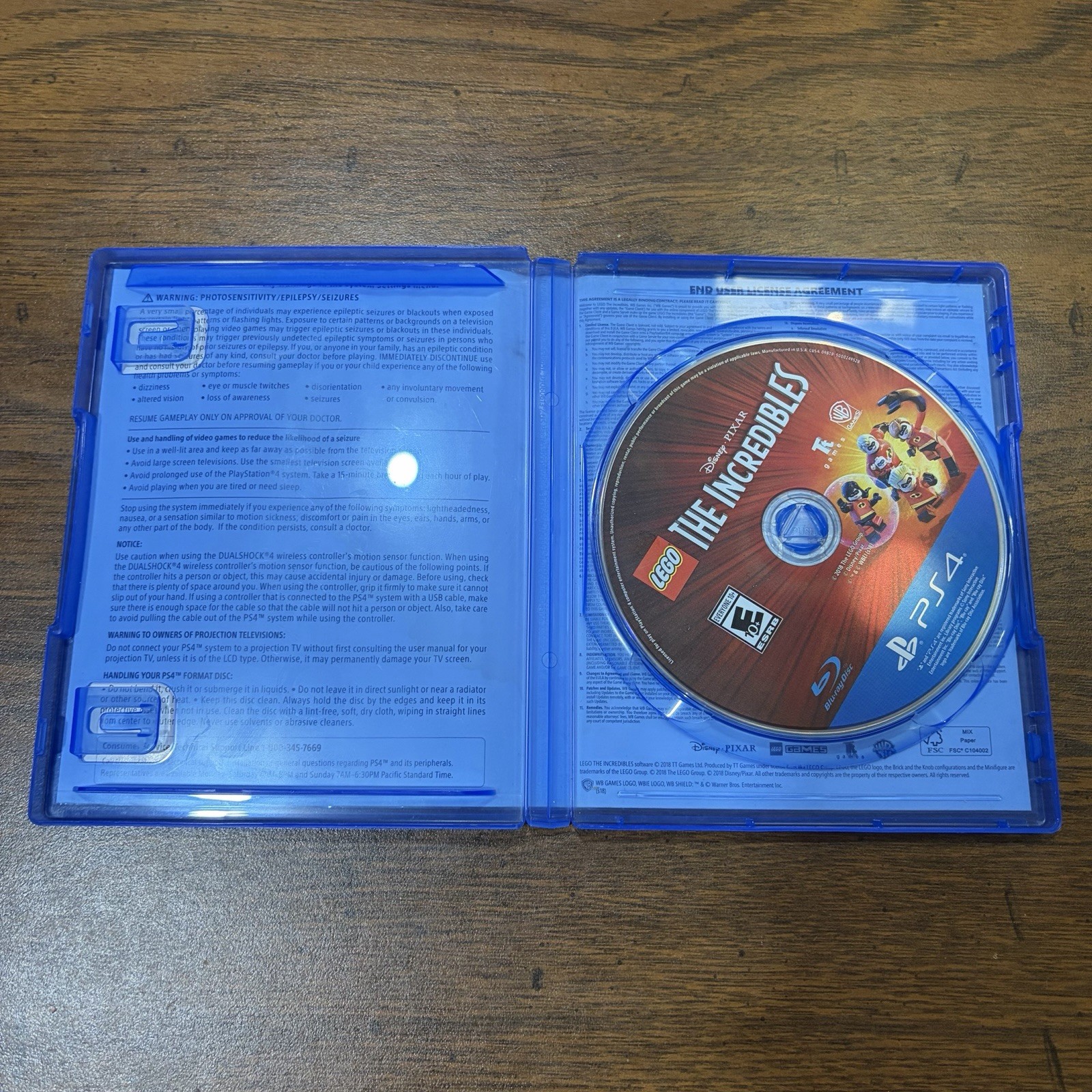 The Incredibles (PlayStation 4, 2018)