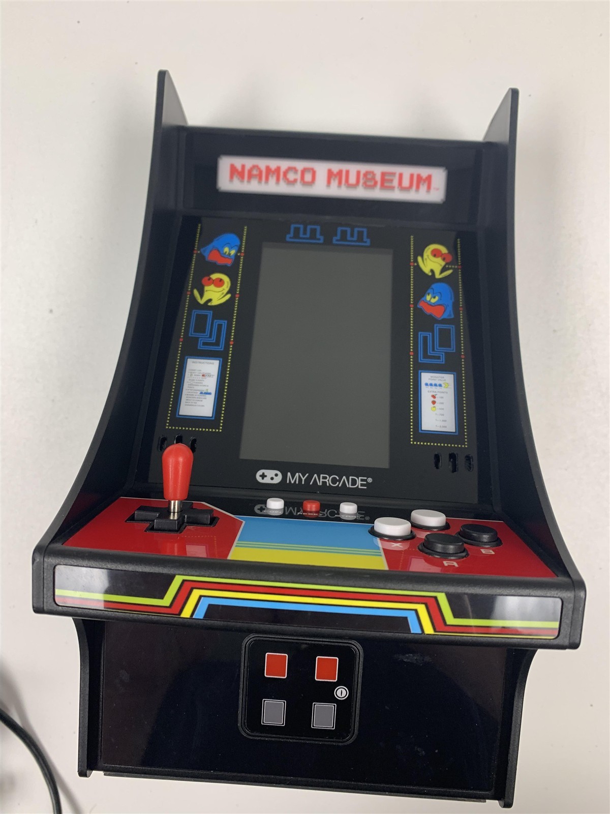 My Arcade Namco Museum Mini Player 10″ Retro Arcade Machine Tested Working
