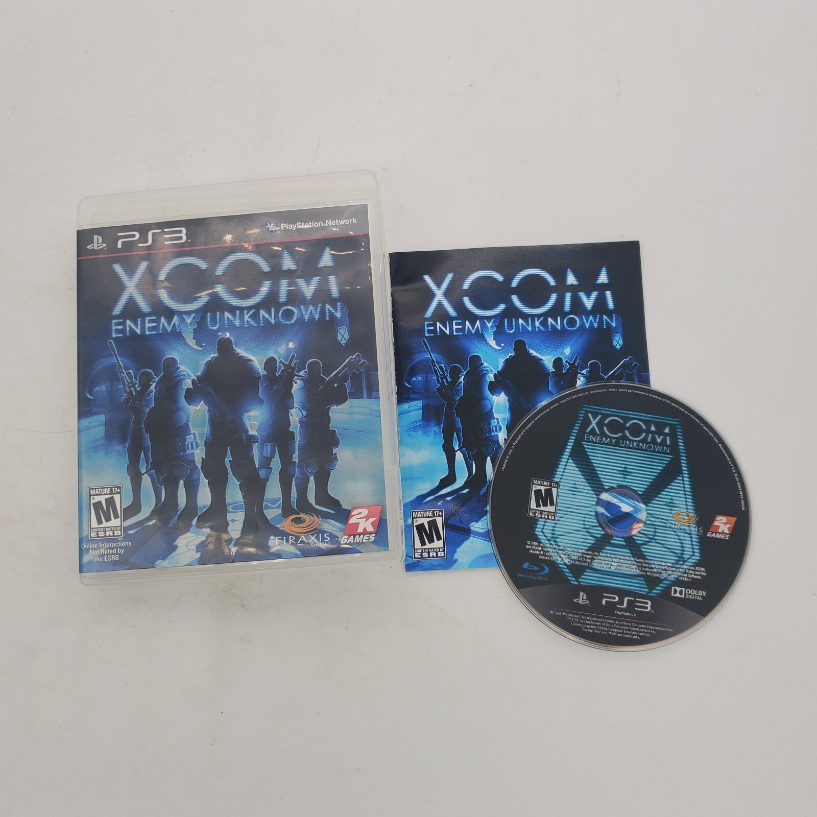 XCOM: Enemy Unknown Sony PlayStation 3 PS3 CIB Complete Manual