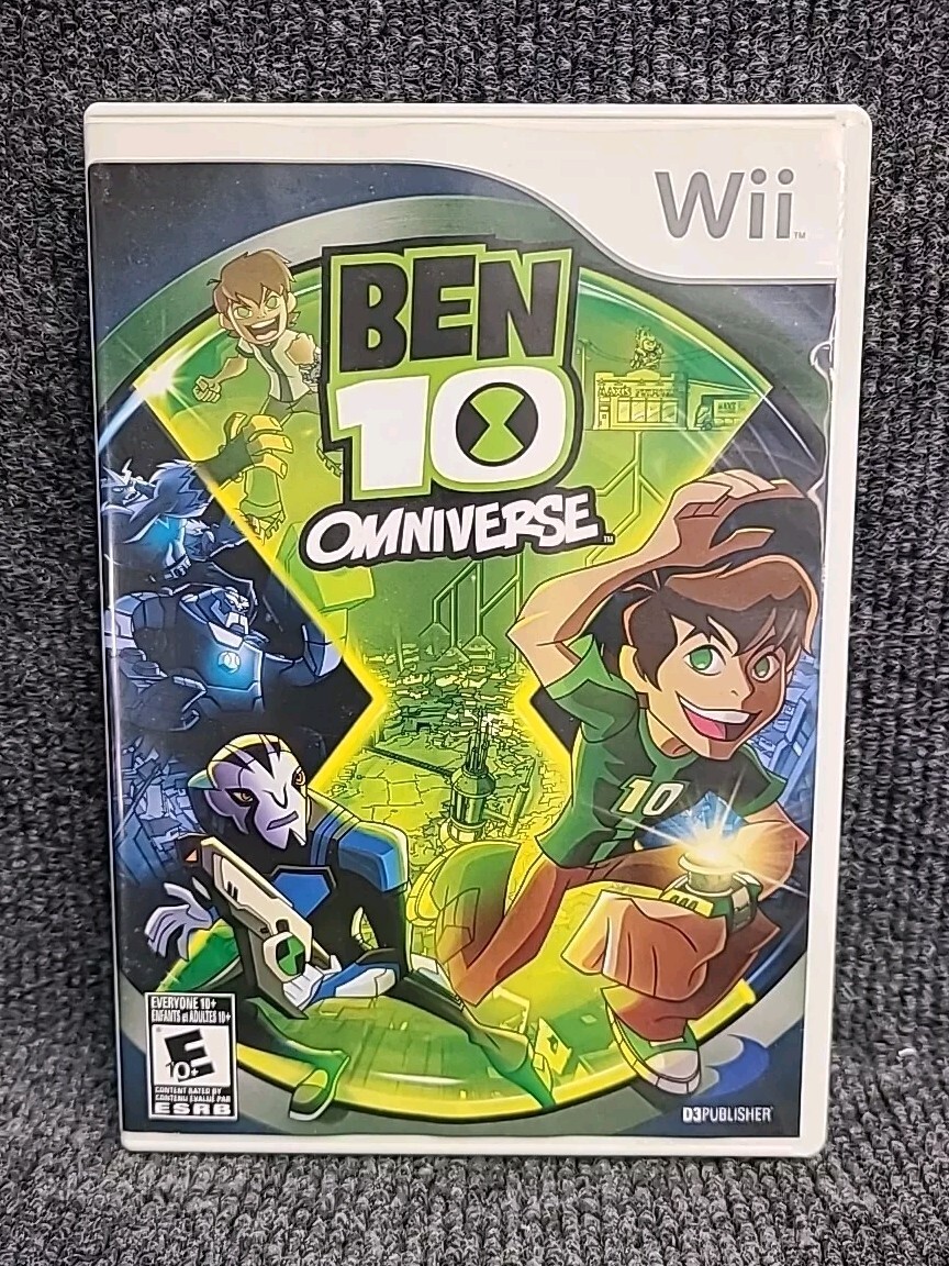 Wii Ben 10: Omniverse (Nintendo Wii, 2012) Complete Game Video Game