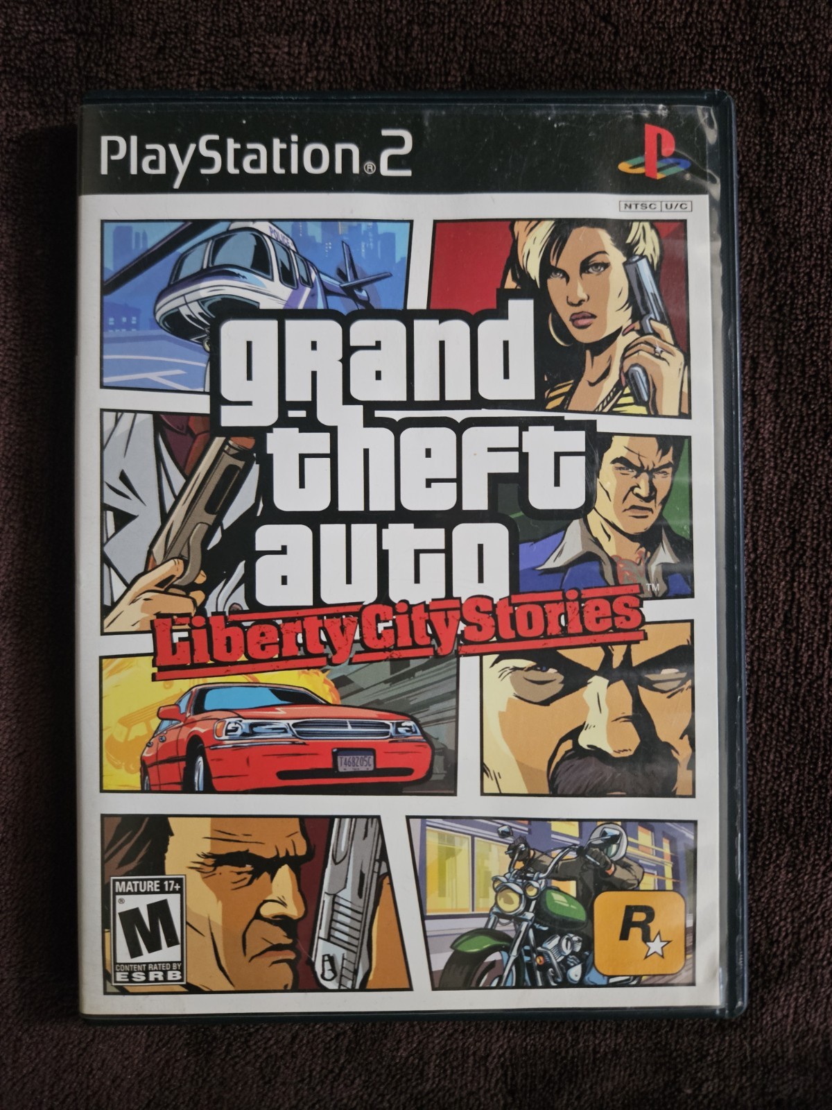 Grand Theft Auto: Liberty City Stories Sony PlayStation 2 CIB with Poster