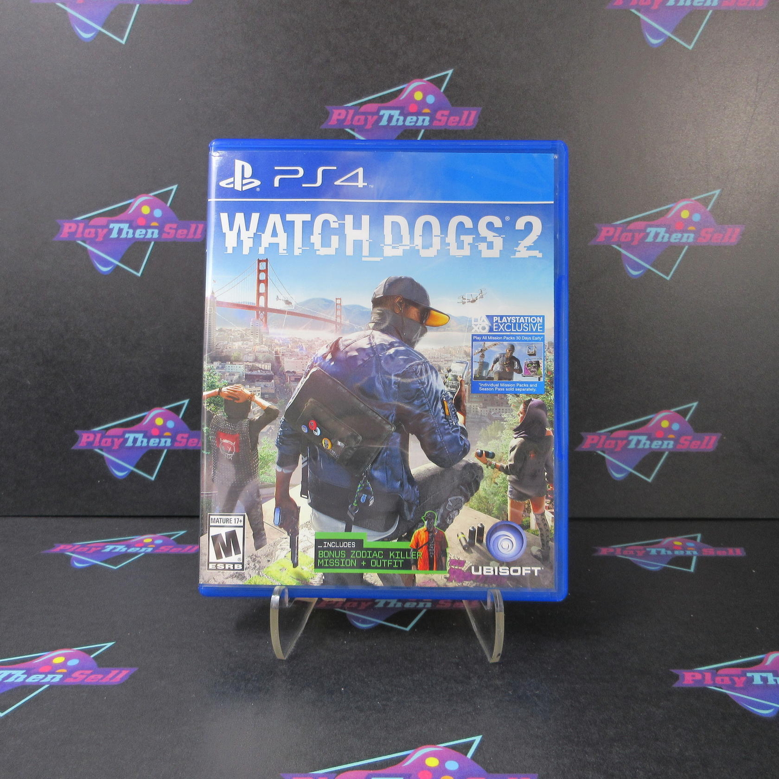 Refurbished Watch Dogs 2 PS4 PlayStation 4 Complete – Excellent Cond