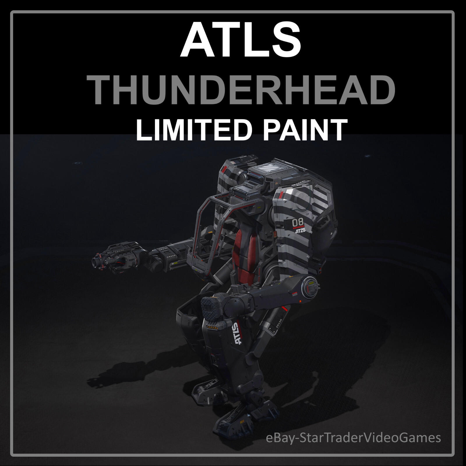 STAR CITIZEN PAINTS – ARGO ATLS THUNDERHEAD LIMITED PAINT / SKIN
