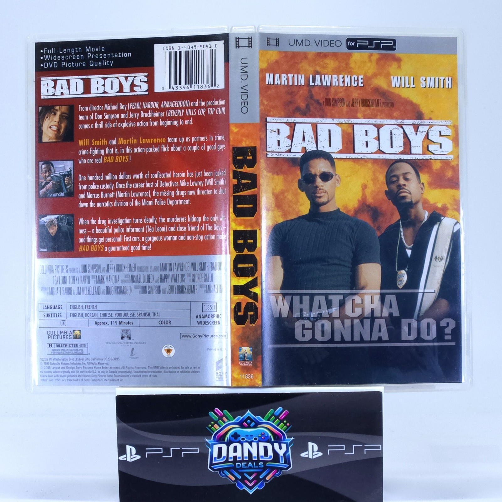 Bad Boys UMD CIB W/ Insert – PSP